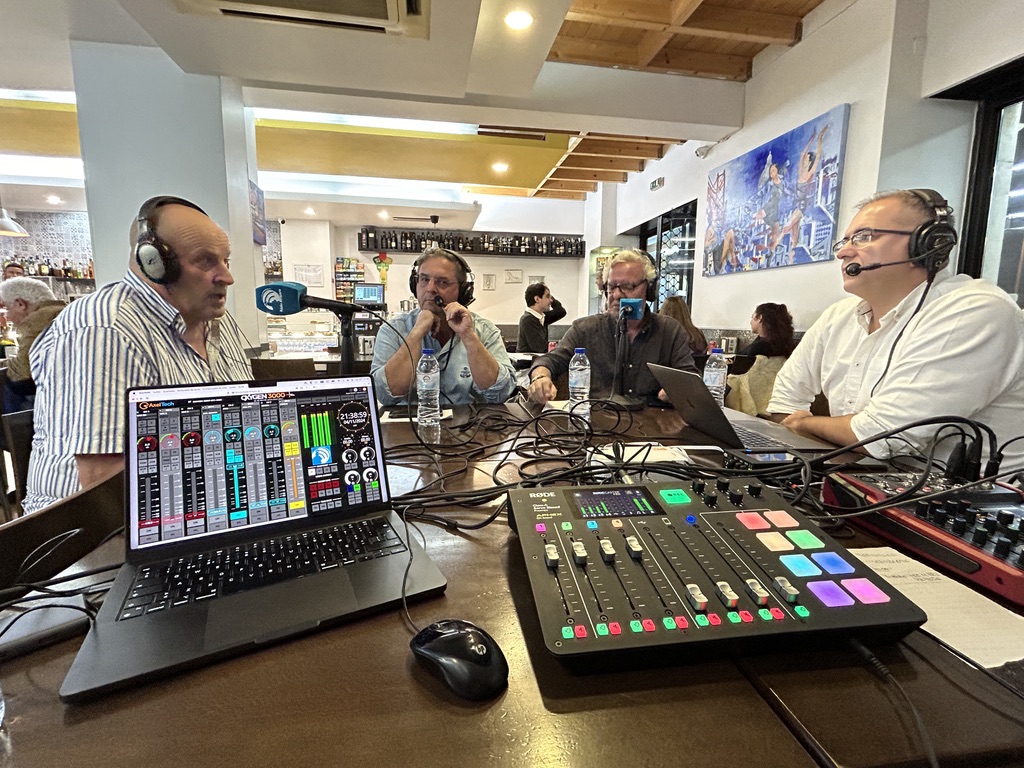 Emissão exterior da Rádio Amparo